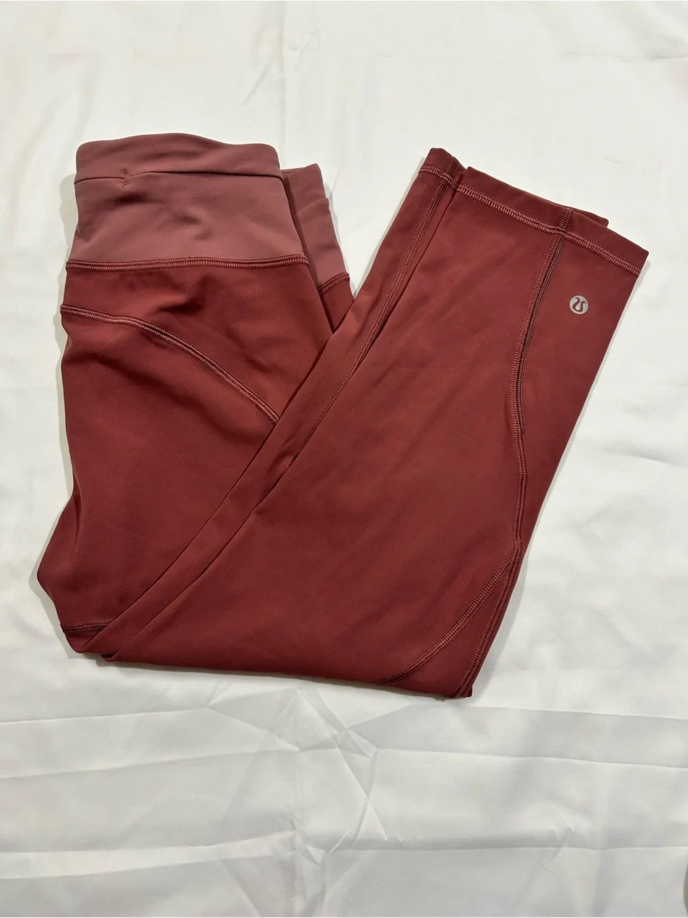 lululemon athletica Girls' High-Rise Leggings - Deep Burgundy